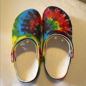 Rainbow Crocs